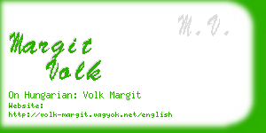 margit volk business card